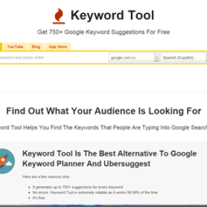 keyword tool io